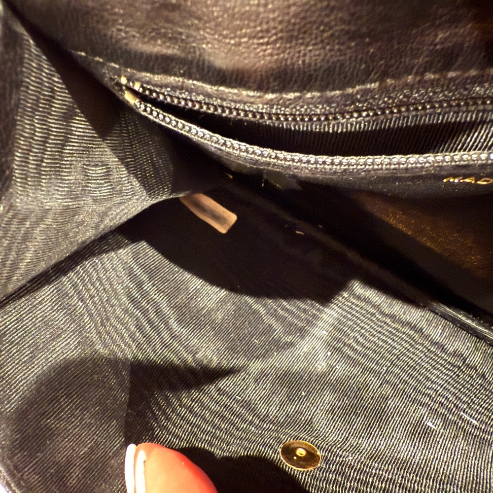 Chanel Black Quilted Leather Pouch - Picture 5 of 14